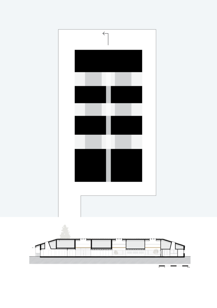 Un circulation publique au centre