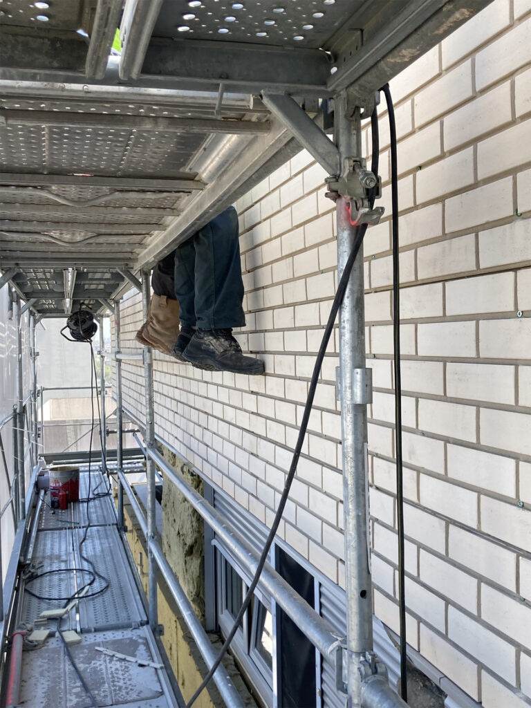 Chantier en site occupé