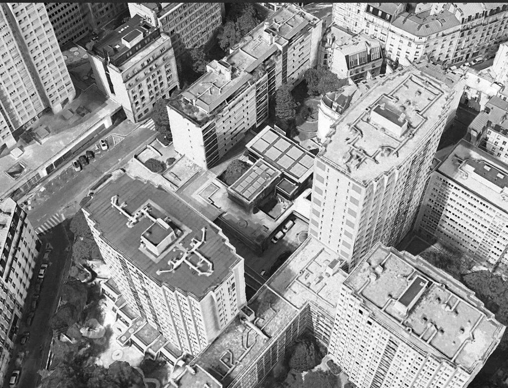 L'îlot Bargue, ce sont des immeubles qui entourent une dalle