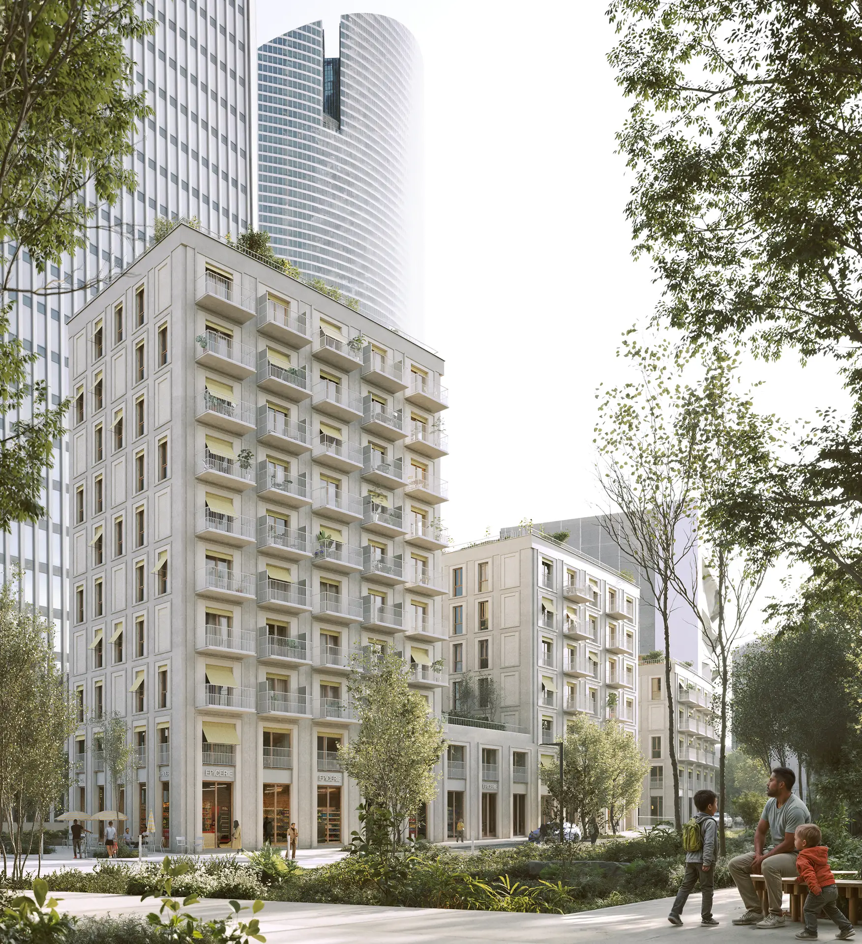 Résidence intergénérationnelle à Nanterre