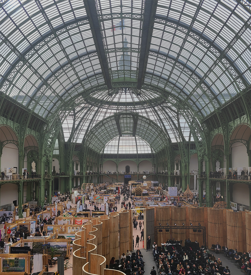 Participation au Forum Bois Construction 2025, Grand Palais, Paris.
