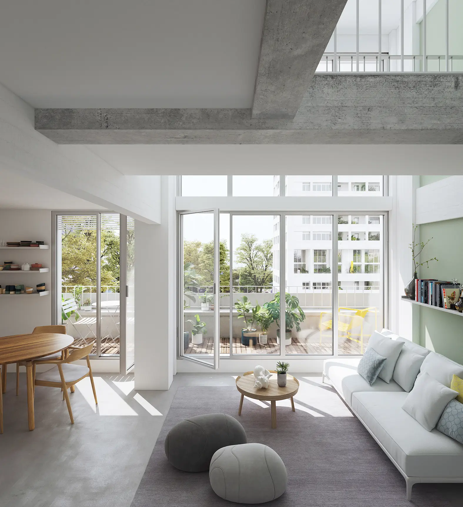 Requalification et réhabilitation en site occupé partiellement et en opération tiroir de deux tours à R+16 de 180 logements