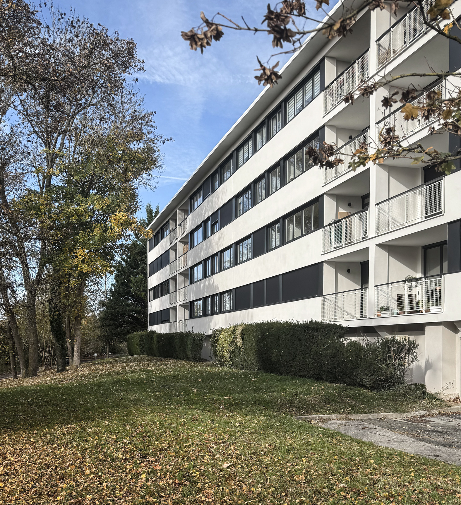 Rénovation globale d'un patrimoine « Architecture Contemporaine Remarquable, Saint-Germain-en-Laye.